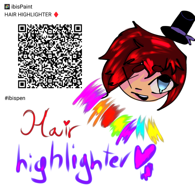 Hair highlighter brush
