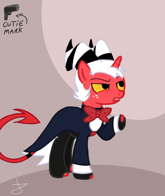 Moxxie in pony version
