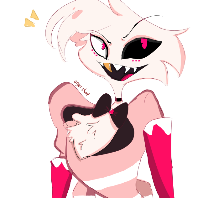 Lazy angel dust doodle ✨