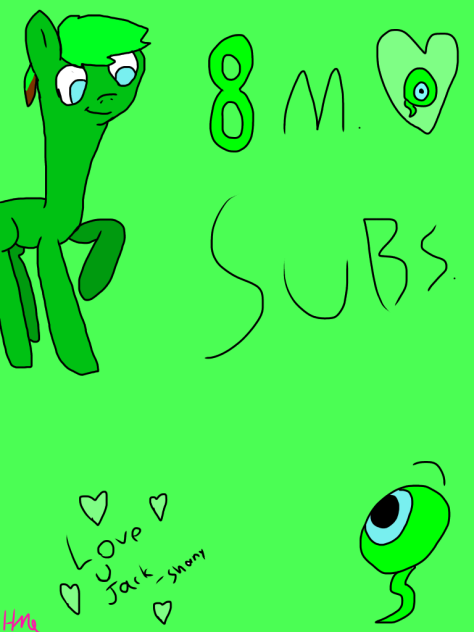 8 million subscribers special