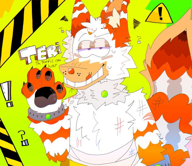 🚦Terrific Traffic Cone Teri!!!🐺