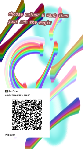 rainbow brush