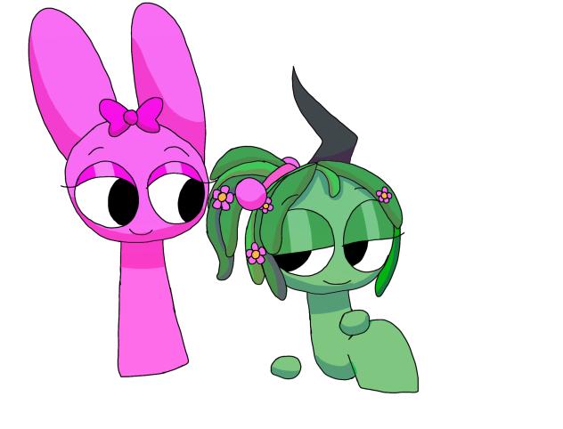 Pinki and Vineria