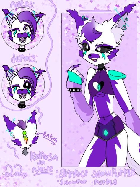 minha oc de fnaf sb!!