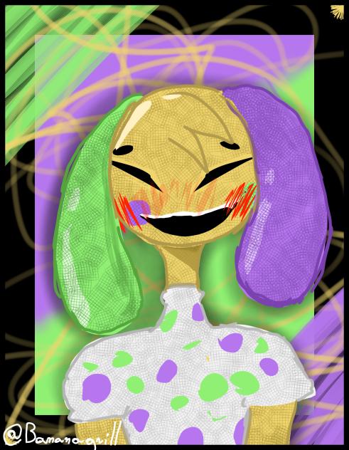Blushing looey !
