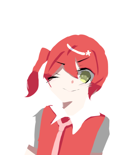 投げ輪塗りだけで描いてみた！