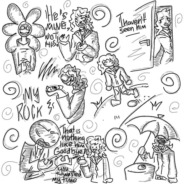 Some sketches because I were bored