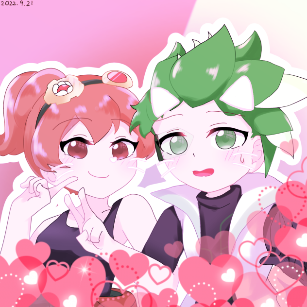 クロワッサン味クッキーとアロエ味クッキー