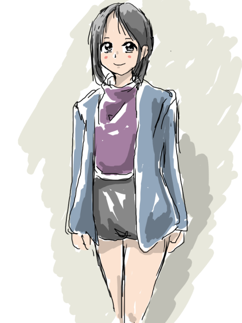 街中女の子