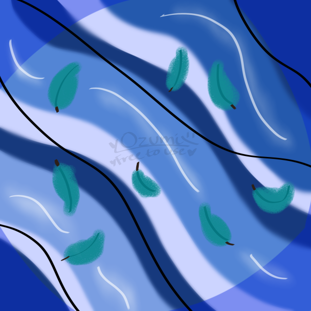 ‘Flowing River’ - ibisPaint