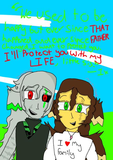 Um here's some lore for siblings
