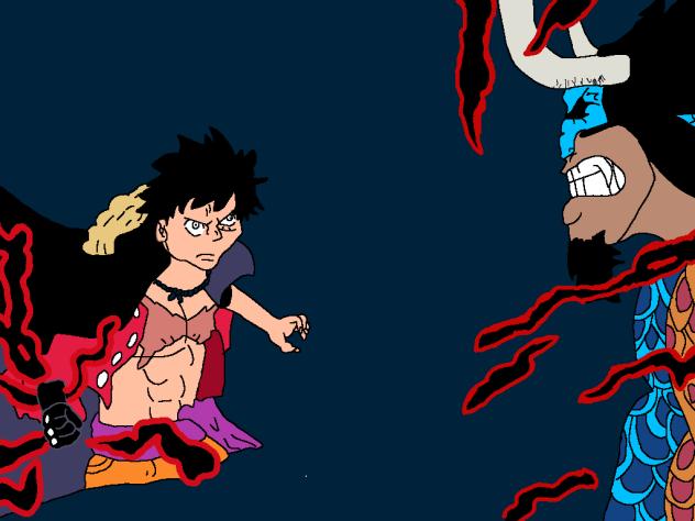 Luffy vs kaido