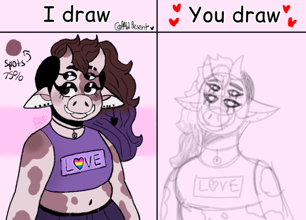 I draw you draw with Paw