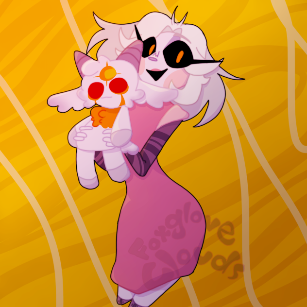 Love my new Goat Plushie ^^