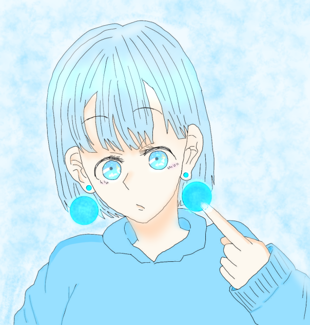 果瀬夏葉ちゃの線画塗らせていただきました!!(第2弾)