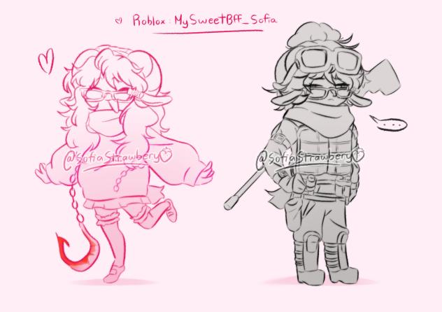 Two Different Styles on Roblox