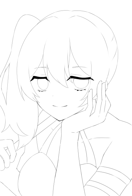 ユーベル　線画