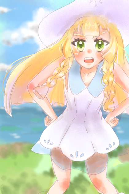 おこリーリエ Ibispaint