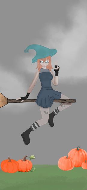my Halloween art lol