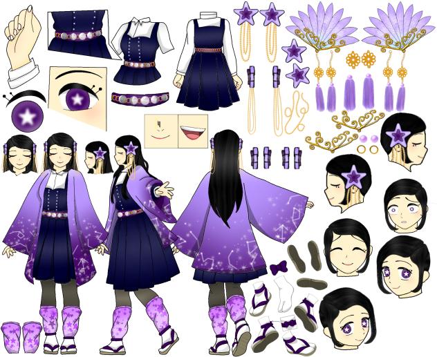Chisako Tsurumi Ref sheet.