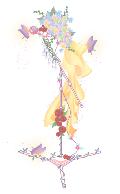 Secret Garden Mic stand