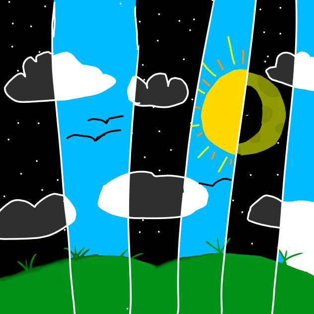 Night and day