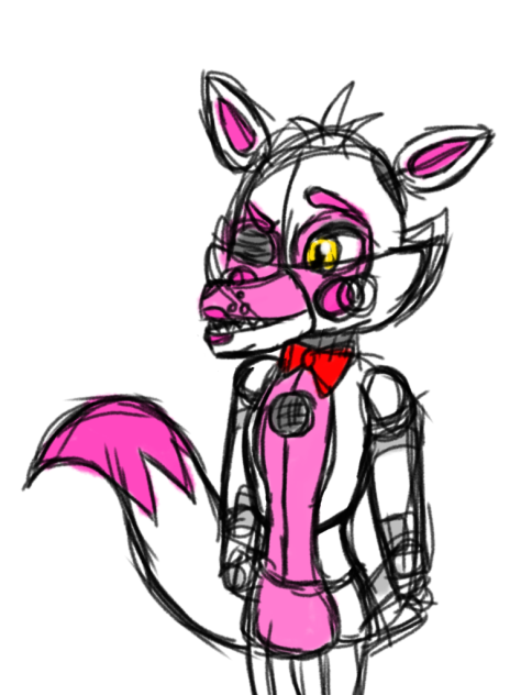 funtime foxy but sketchy
