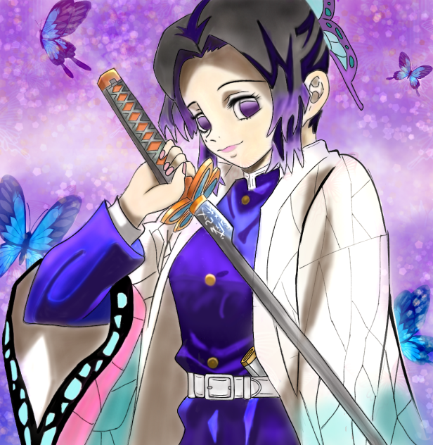 胡蝶しのぶ KV 缶バッジ キービジュアル WT 映画 ワールドツアー 10点