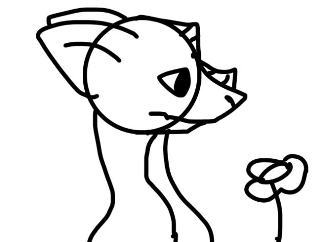The dragons I draw love flowers