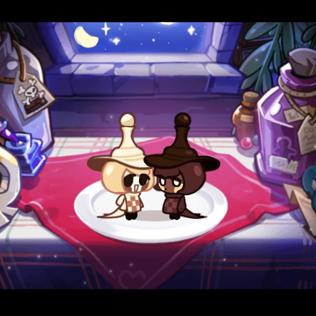 chess choco cookie