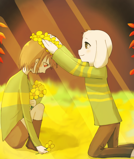 アズリエルとキャラ ibisPaint