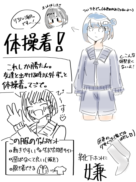 今日の服装