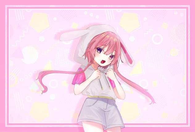 うさぎパ―カ―FA