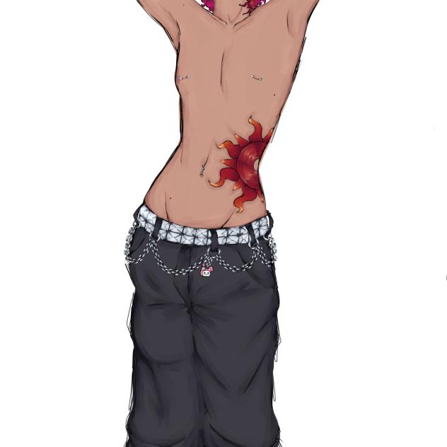 Zan! Put your shirt back on !