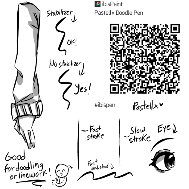 Pastellx Doodle Pen - ibisPaint