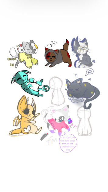 Cat Collab - ibisPaint