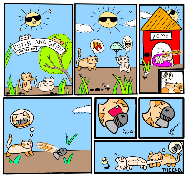 Putih and Gebu comic ep 1