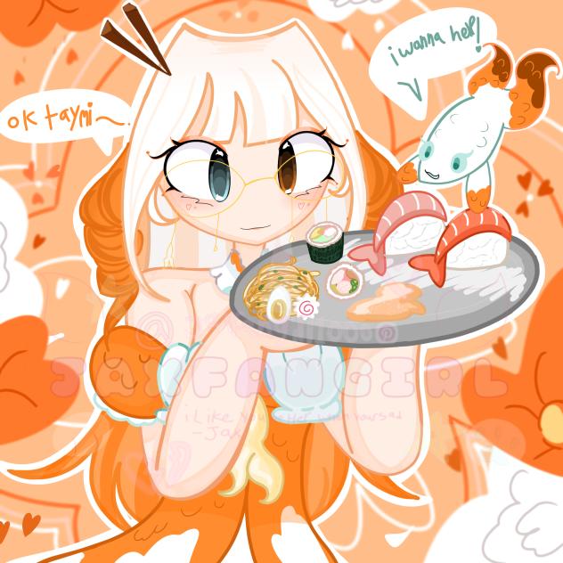 let's serve dinner !! 🍽 🍥🍜🍣