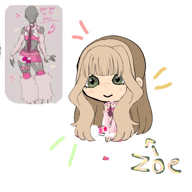 Put your oc in this Trend…Meet Zoe!!!