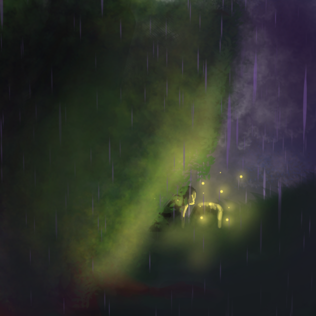 stormy night - ibisPaint
