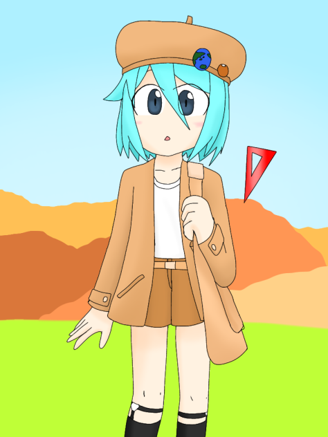 【オリキャラ】お題 ベレー帽