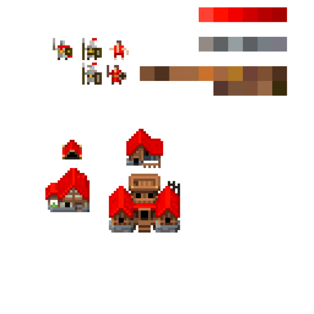 Worldbox house and people reference