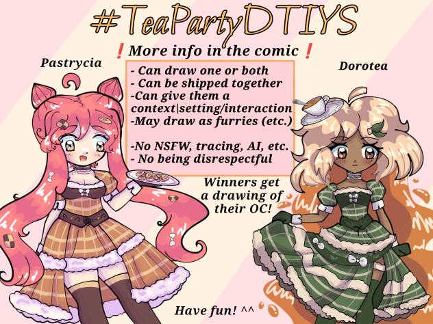 Join my contest! - #TeaPartyDTIYS