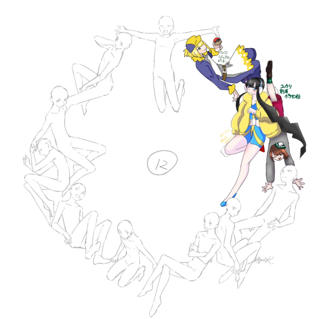 ポケトレ合作～！