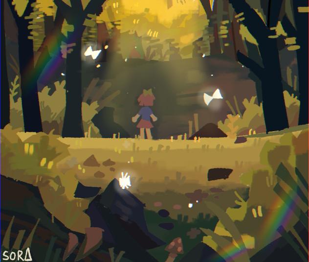 in the forest🌿🌱