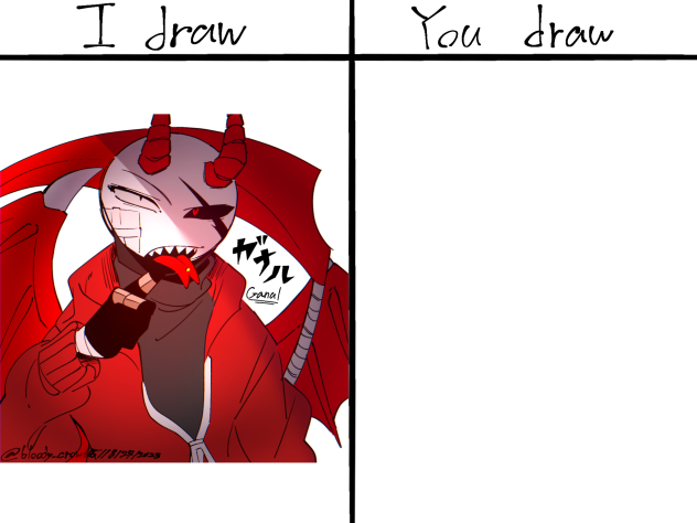 I draw You draw with myOC (IDYD)⑩
