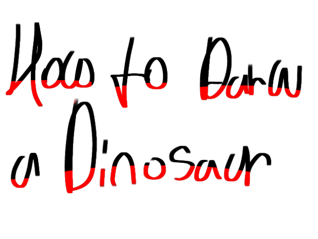 How to draw dino head lol•