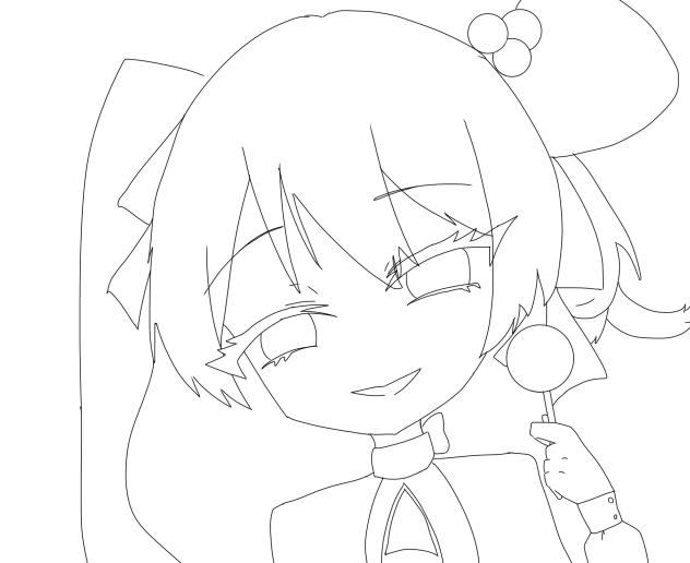 プシミク塗り絵