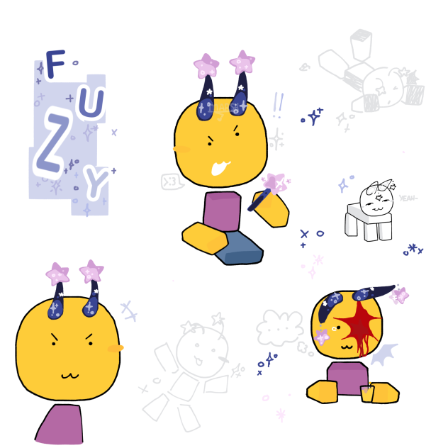 Fuz Fuz Fuzzy!! (Roblox oc)