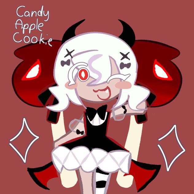 candy apple cookie woohoo